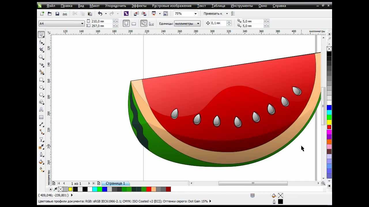 Как рисовать в векторе в кореле Быстрая обрисовка вектром в CorelDRAW X8 - Уроки CorelDRAW - Каталог
