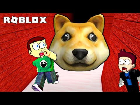 Roblox Doge Head Escape| Shiva and Kanzo Gameplay