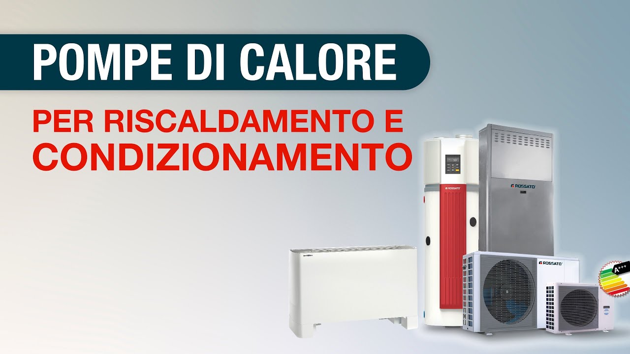 Pompa di calore e per riscaldamento e - YouTube