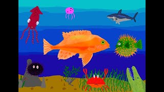 Selfmade Game using Unity: Swimming Fish