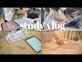 STUDY VLOG 📚 | productive day in my life | prepare for exam, new keyboard ⌨️