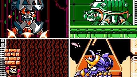 Mega Man Maker Version 1.10 Update Showcase - Every New Boss (No Damage)