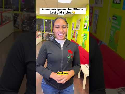 SCAMMER reported her new #iphone LOST/ STOLEN after a week 😢 #shorts #iphone13 #ios #apple #samsung