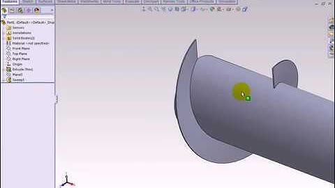 Hướng dẫn vẽ trục vít tải, vít đùn trên solidwork