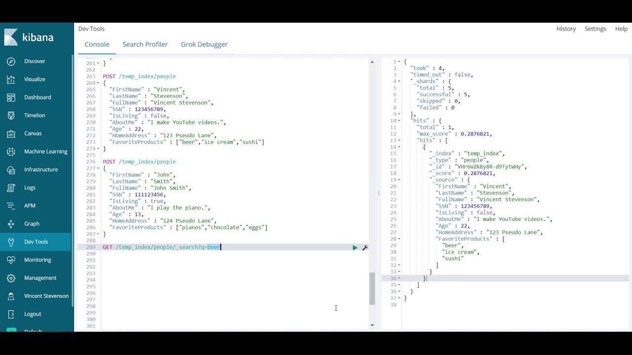 ElasticSearch and Kibana Introduction - YouTube