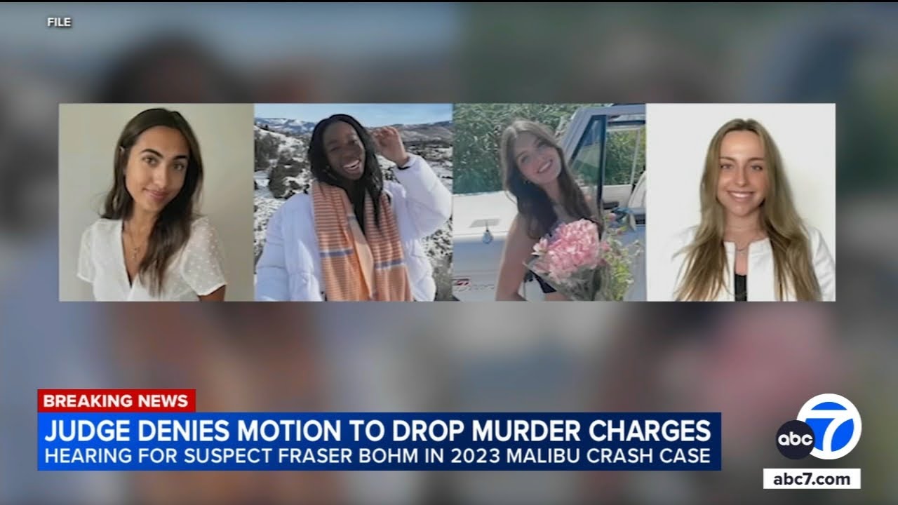 Judge denies request to dismiss murder charges in fatal Malibu crash ...