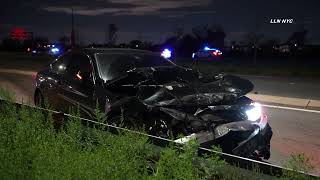 Fatal 3-Car BMW-Involved Crash / Belt Parkway Brooklyn NYC 10.26.23
