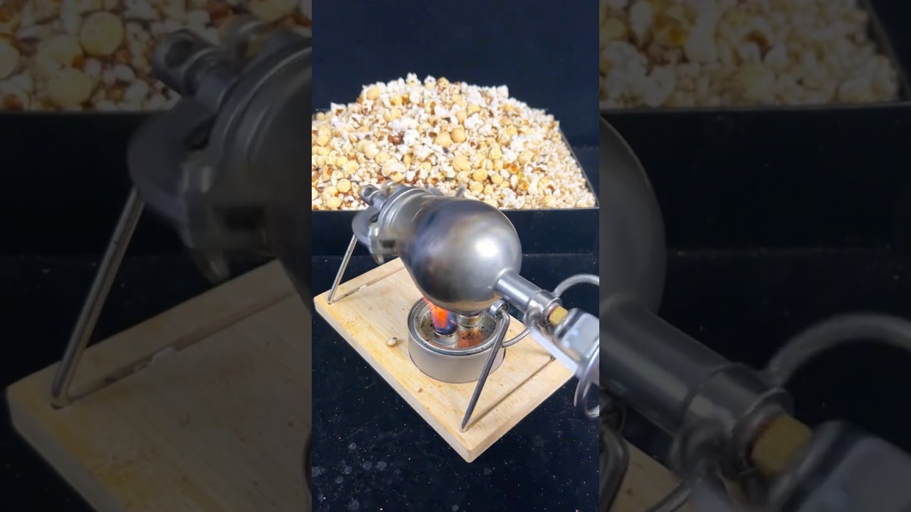 (Worldwide airlift home) Chinese mini popcorn machine, Roasted sweet potatoes