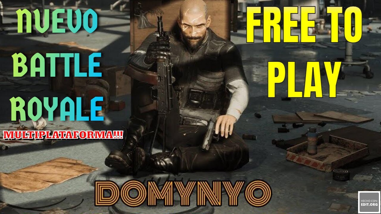 😱  SHOOTER Survival BATTLE ROYALE ⚡ FREE TO PLAY | Domynyo | Próximamente Steam y PS5