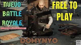 😱  SHOOTER Survival BATTLE ROYALE ⚡ FREE TO PLAY | Domynyo | Próximamente Steam y PS5