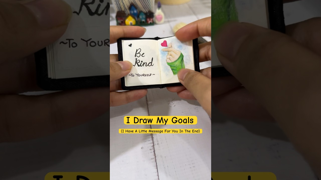 GOALS For Life 🚀 | MINI SKETCHBOOK flipthrough 📕 