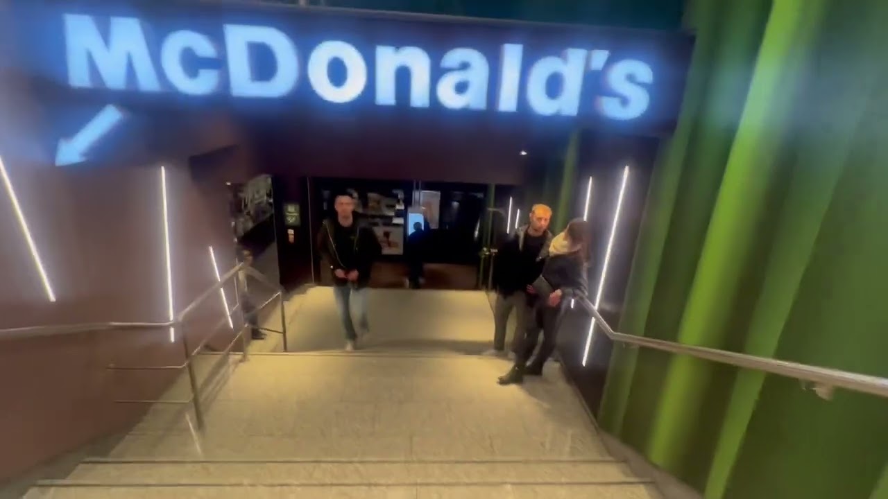 Tour Of What McDonald's Is Like In Prague Czech Republic