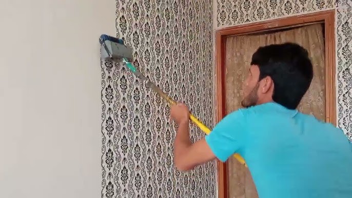 Pattern Roller - Feature Wall Tutorial - YouTube