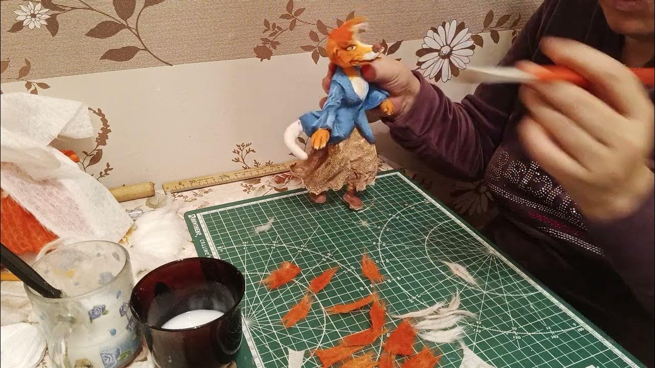 Лиса Алиса. Завершение. Мастер класс. - YouTube