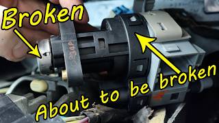 How to replace a GM ignition lock that will not turn or start the car.