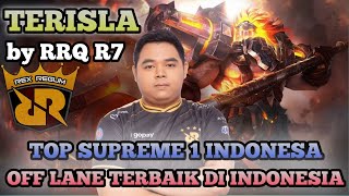 Best Build Terizla Top Global, Build Terizla Terkuat, Terizla Top Global 2020, By RRQ R7 | MLBB