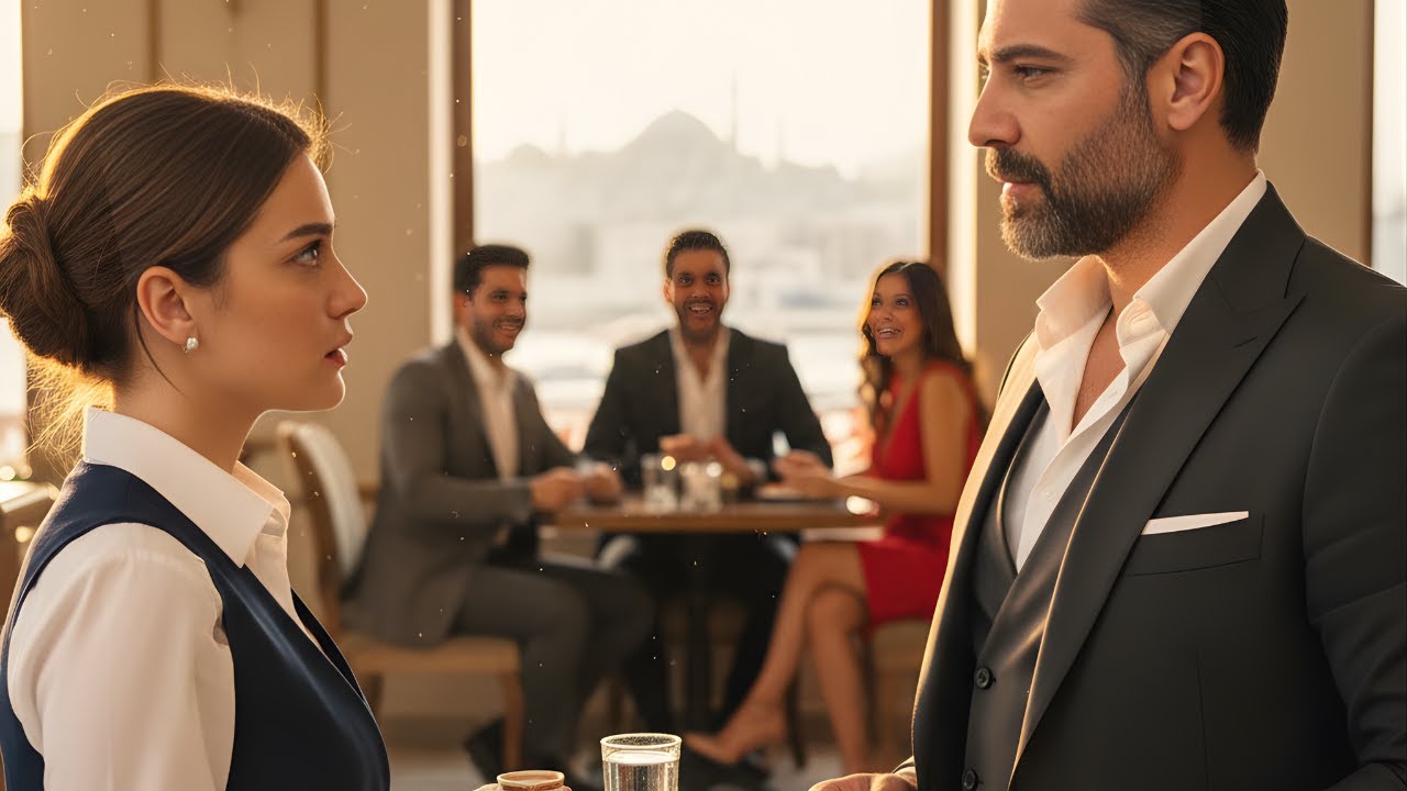 ESKİ SEVGİLİMİ KISKANDIRMAK İÇİN SEVGİLİM GİBİ DAVRAN—DEDİ GARSON. AMA DUL MİLYONERİN SÖZÜ ŞOK ETTİ…