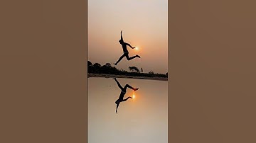 Mirror 🪞 reflection video idea 🌞 #creative #shorts