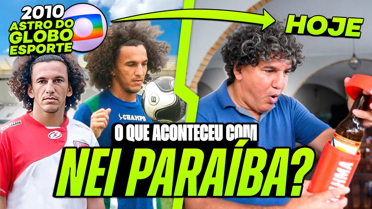 A NOVA VIDA DE NEI PARAÍBA, A LENDA DO GLOBO ESPORTE DE TIAGO LEIFERT! 