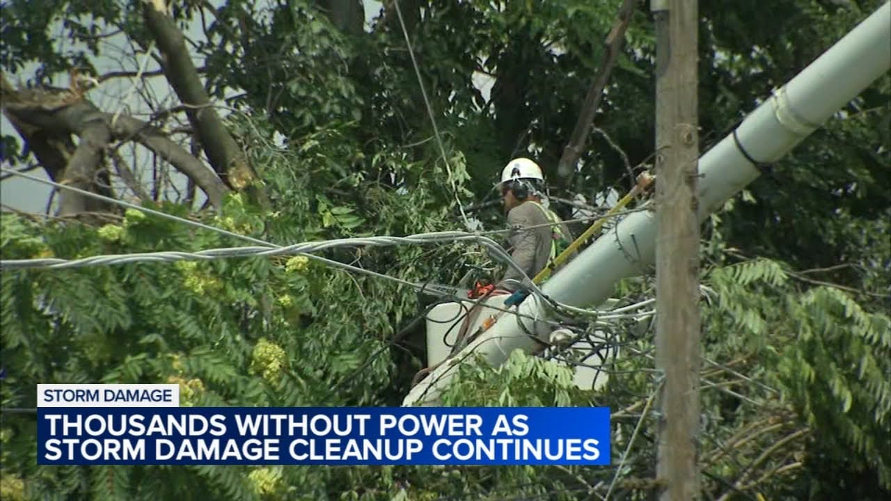 Thousands without power after storms that spawned 11 tornadoes - YouTube