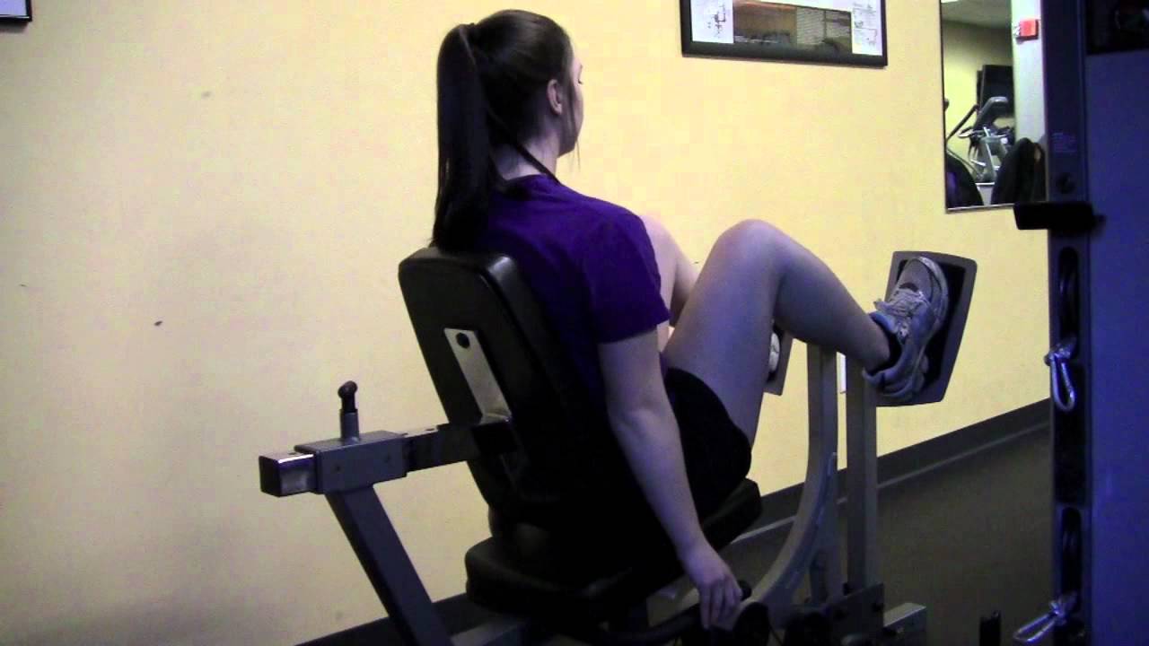 Seated Leg Press Machine YouTube