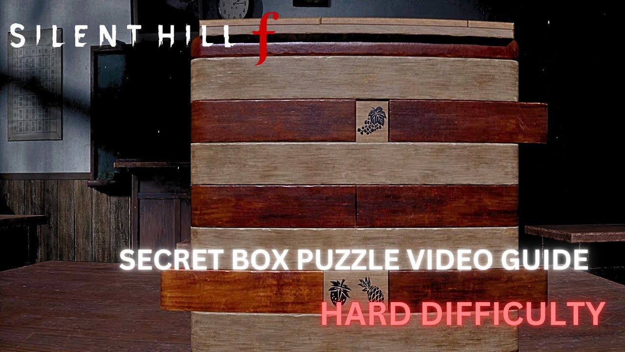 Silent Hill f – Puzzle Box Guide | Middle School Puzzle Solution  (Hard Difficulty)