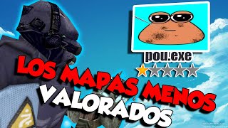 POU SE VOLVIO LOCO!!! | Los mapas menos valorados de Garrys Mod
