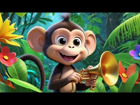 El Mono Que Tocaba La Trompeta | Mejores Rimas Infantiles y Canciones ...