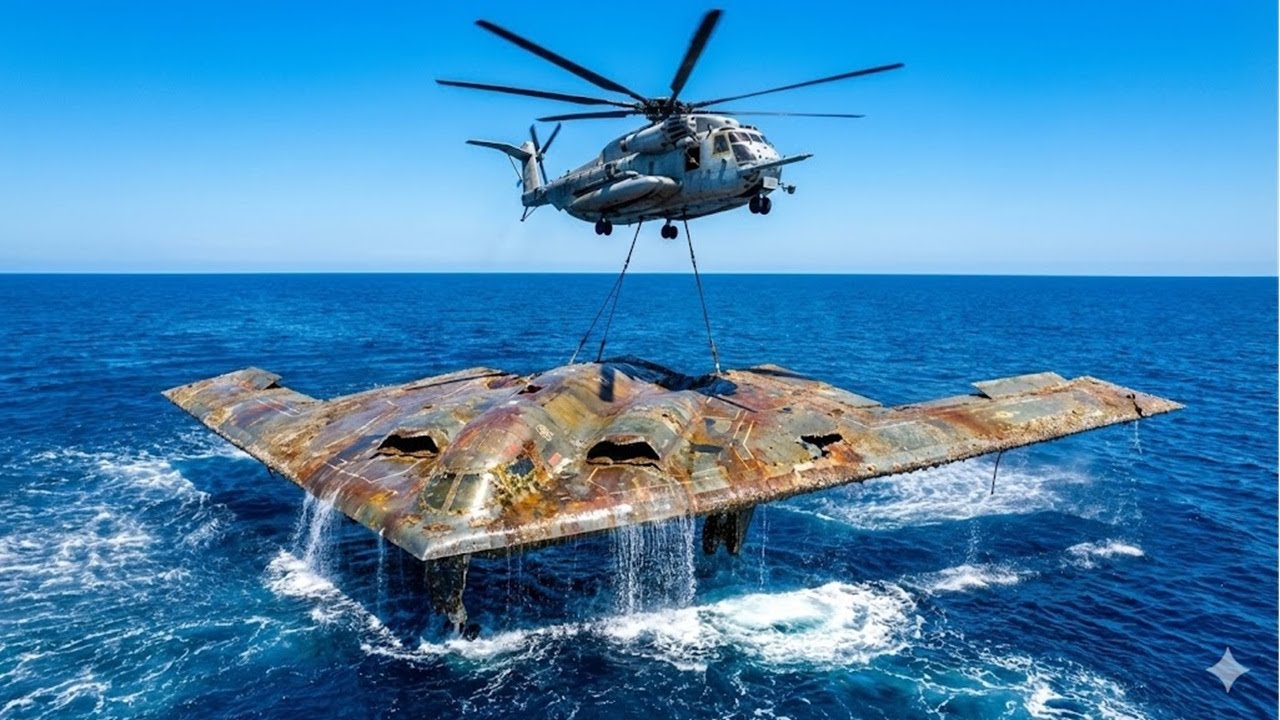 Resurrecting a Stealth Legend – B 2 Spirit Recovered After 40 Years Underwater