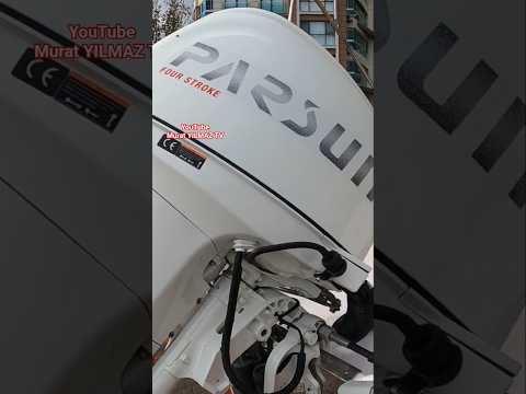 Fiyat Performans ürünü PARSUN Motor. Dijital Göstergeli. #tekne #deniz #parsunmotor #balıkavı #balık