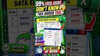 This Hidden Excel Tool Will Save Hours 😱 #excel #shorts #exceltips