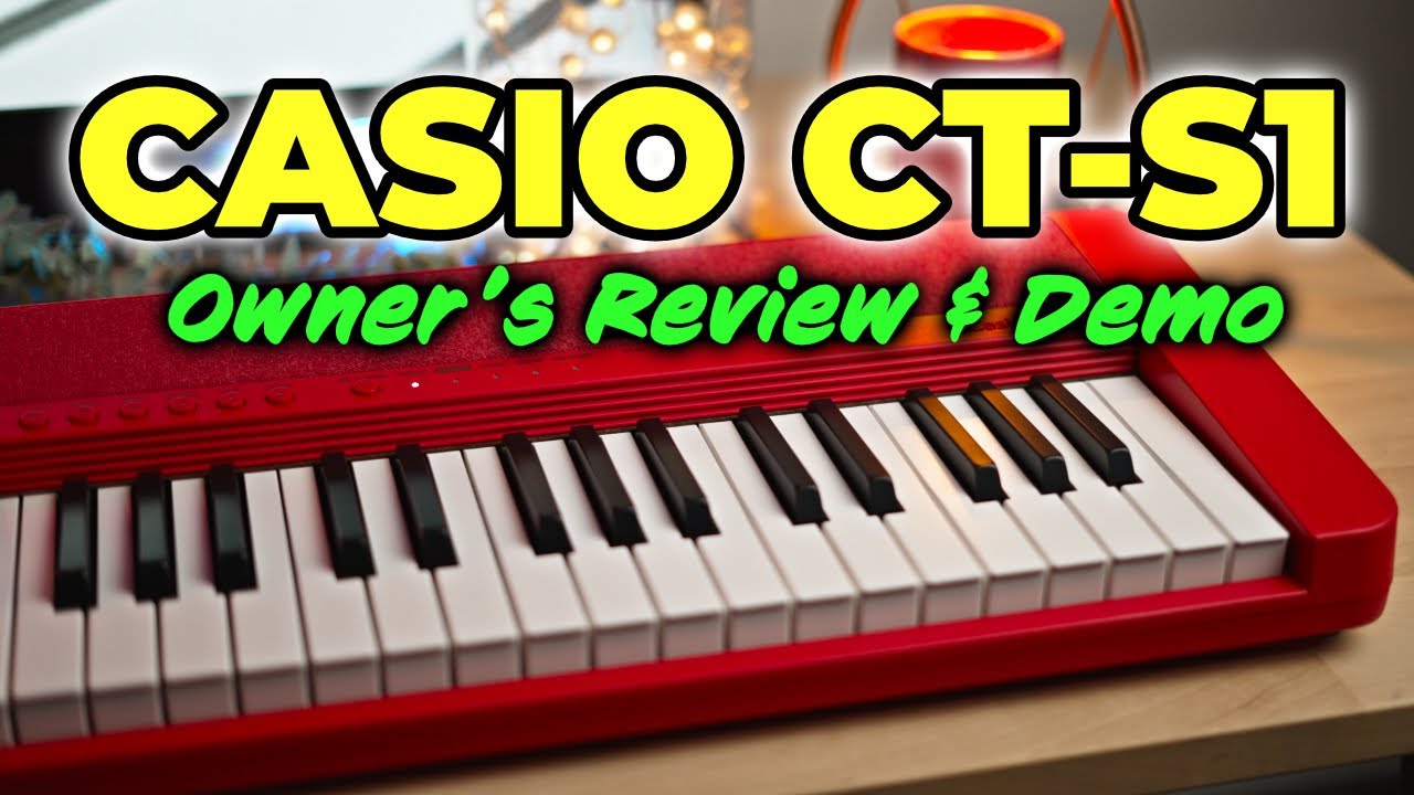 CLAVIER PORTABLE CASIO CT-S1 BK