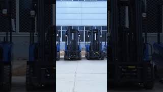 Maximize Efficiency with the TYPHON VIGOR Blue Forklift Series!