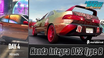 Need For Speed No Limits: Honda Integra DC2 Type R | Brothers Of Blackridge (Day 4 - Hiroshi)