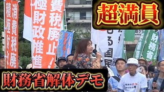 全国一斉！財務省解体デモ！国会議事堂前！