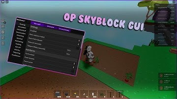 Roblox OP Skyblock GUI (Auto Farm) Lunari Cracked | Auto Mine, God, NO CLIP AND MORE!