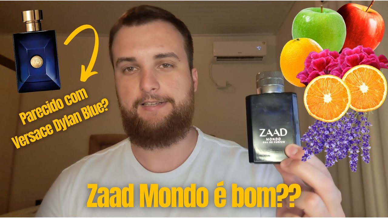 Zaad Mondo | Bom ou Ruim? | Parecido com Versace Dylan Blue!?