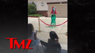 Disney Princess Returns To Work in Pandemic With Social Distancing Gigs | TMZ