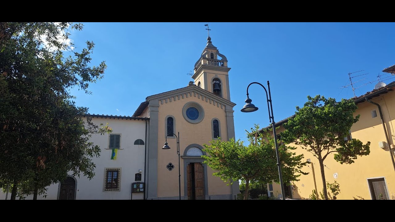 Le campane della Chiesa Di San Pietro Apostolo a Lecore (FI),  Processione del Santo Patrono.