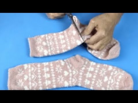 Make a magic stuffed toy using socks. DIY Christmas gifts