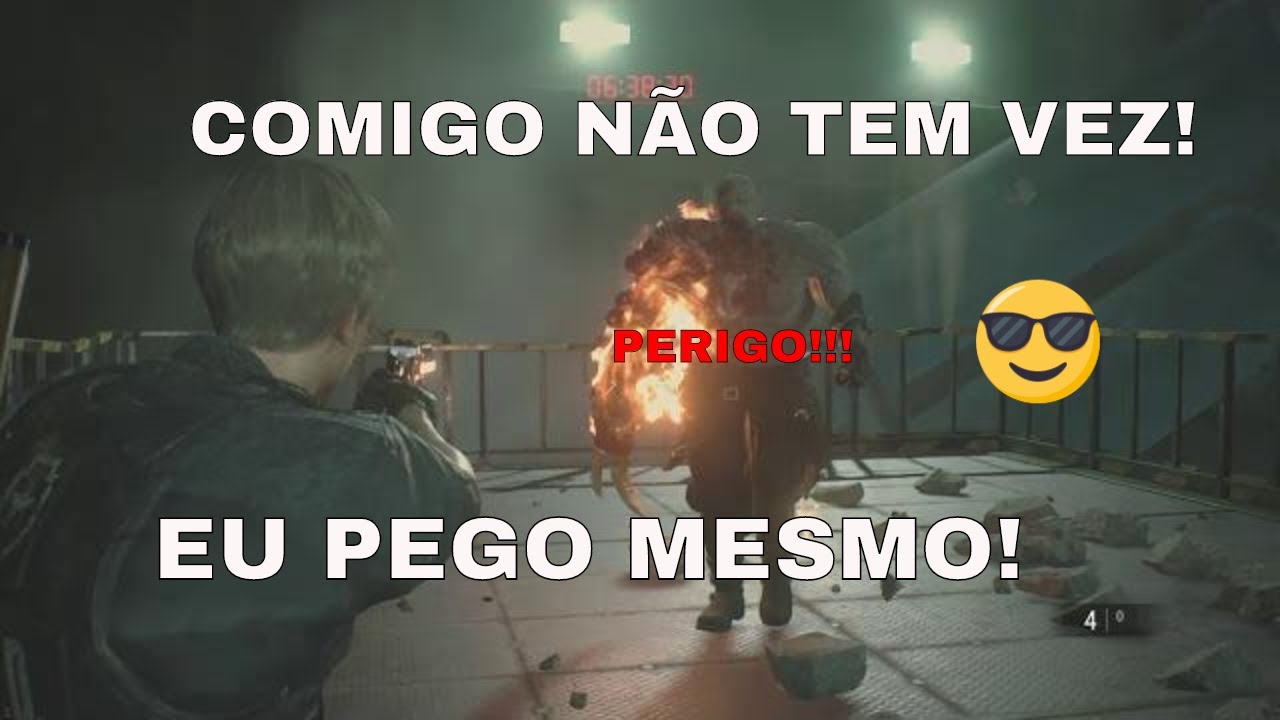 Resident Evil 2 remake | Leon vs Mister-X,  Batalha final, 