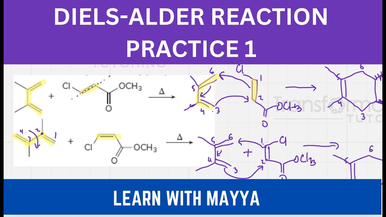 How to Predict The Products of Diels-Alder reaction? (2 practice