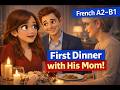 Learn French Through Story: Meeting My Future Mother-in-Law | Easy French Conversation (A2–B1)