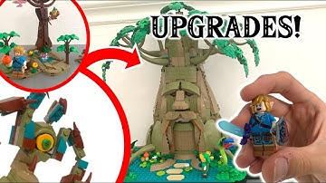 20 easy UPGRADES for the LEGO Zelda Great Deku Tree