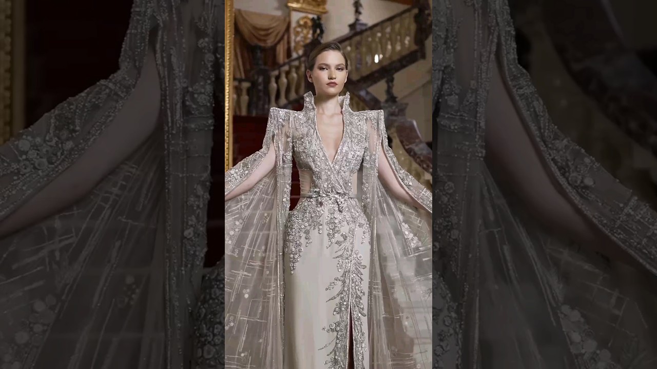 Look 1 : Ziad Nakad Fall-winter 2024/25 Couture show 