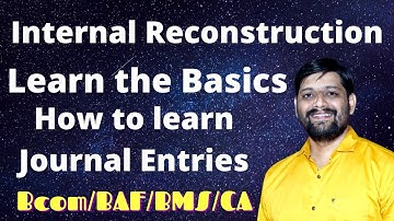 Internal Reconstruction of Companies | Basics of Internal Reconstruction | By Rahul Mohile