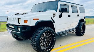 Hummer H2 Lifted To The Sky Ride and drive!