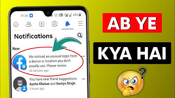 We noticed an unusual login from a device or location you don