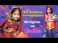 Radha in Krishnastami Celebrations | Nirvi as Radha | Makeup 💄💋