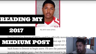 Reading My First Medium Blog on Becoming a Developer